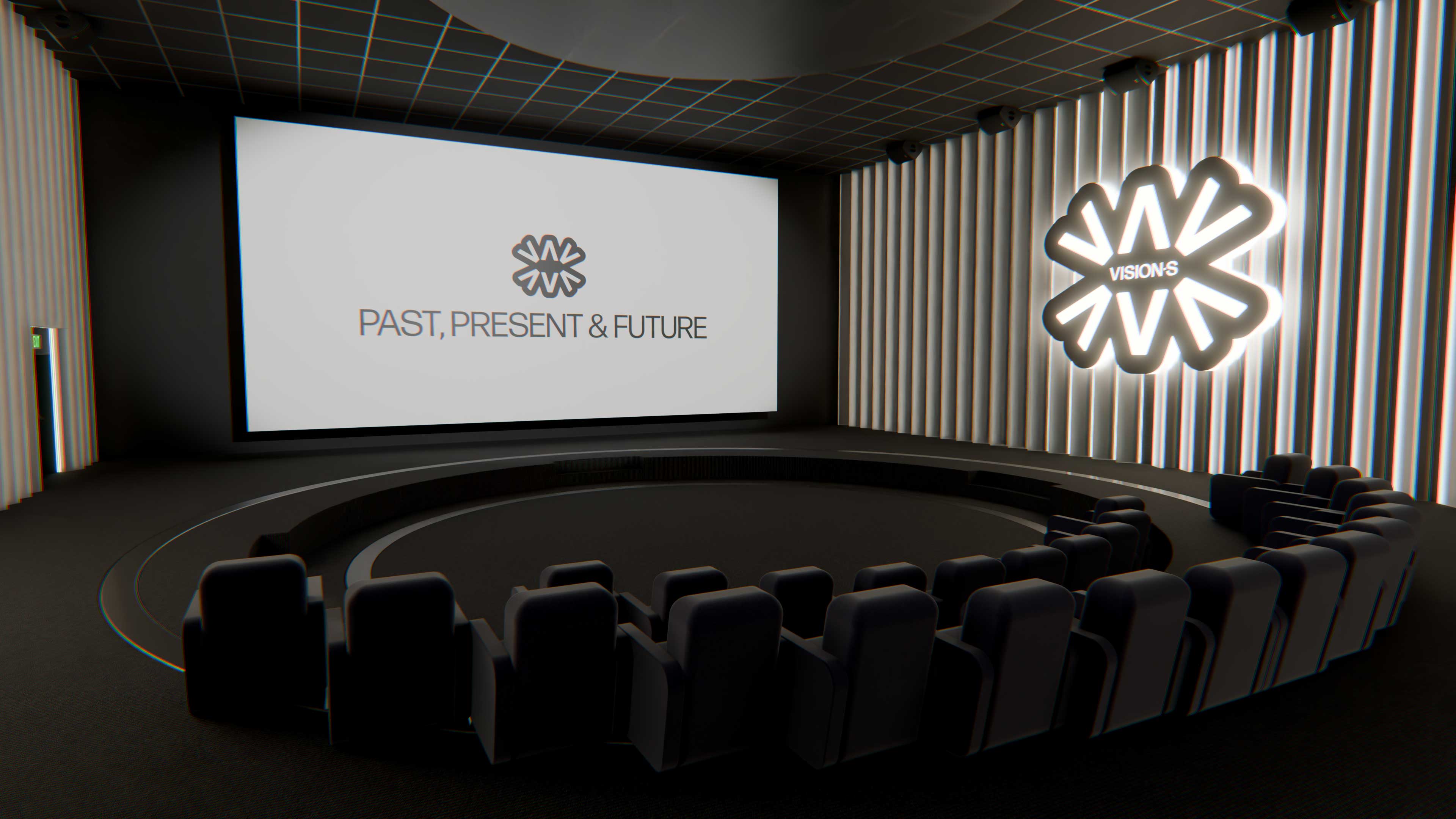 Salle VISION∙S en mode cinéma